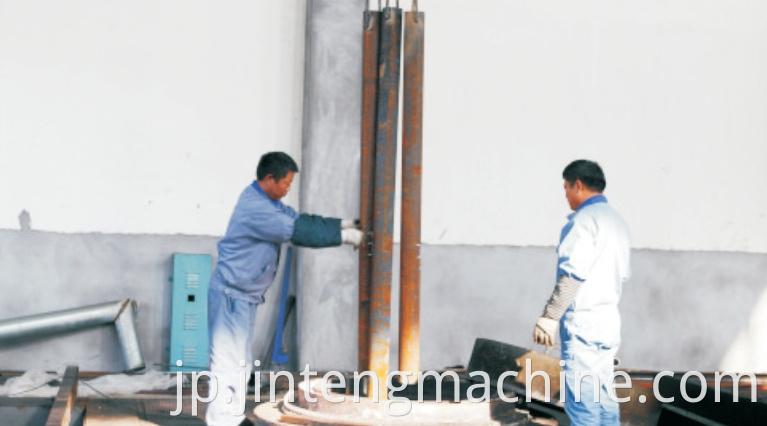 80/156 Conical Twin Screw barrel for PVC pipe